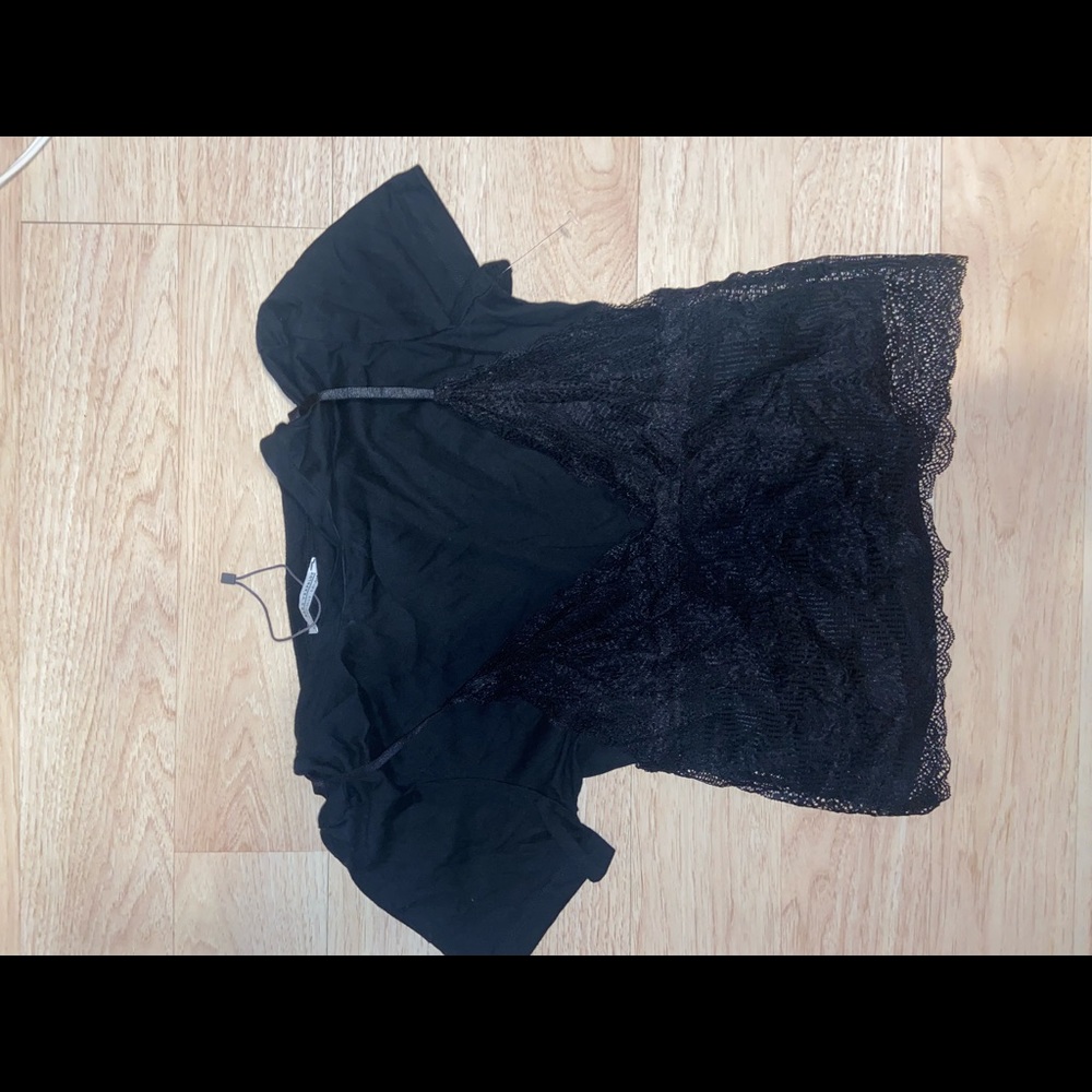 Zara T-shirt with connected bralette